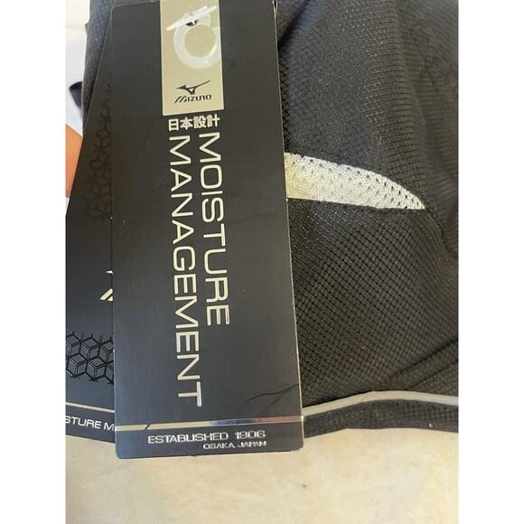 Mizuno Dry Light Running Cap Unisex Sports Cap Casual Hat Black NWT - Picture 2 of 6